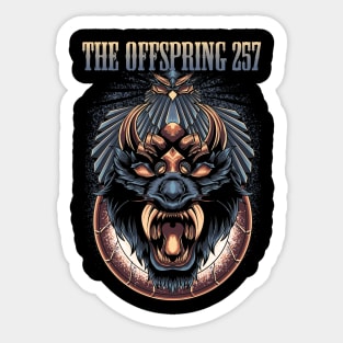 THE OFFSPRING 257 BAND Sticker